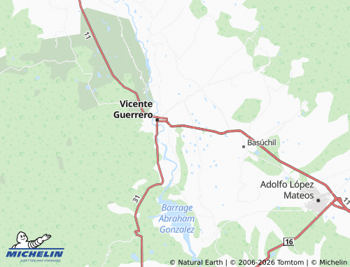 Mapa MICHELIN Eustorgio Armendáriz - ViaMichelin