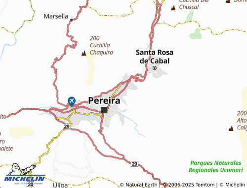 MICHELIN Los Molinos map - ViaMichelin