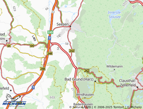 MICHELIN Münchehof map - ViaMichelin