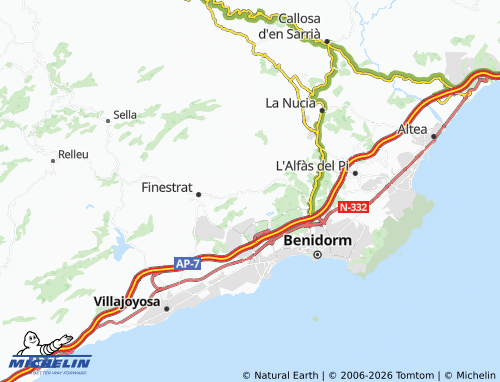 Kaart MICHELIN Les Tapiades - ViaMichelin