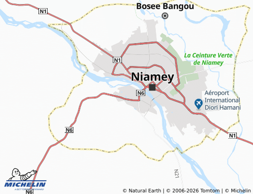 Mapa MICHELIN Douane - ViaMichelin