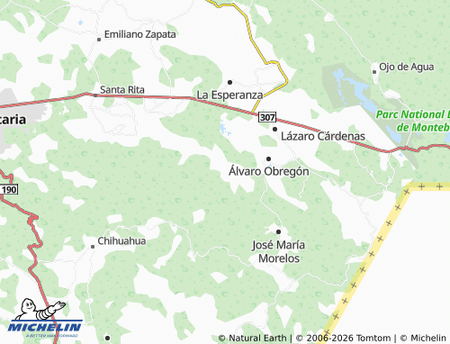 Mapa MICHELIN Las Cumbres - ViaMichelin