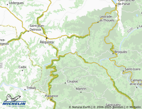 MICHELIN-Landkarte Saint-Igest - ViaMichelin