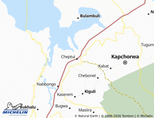 MICHELIN Cheptui map - ViaMichelin
