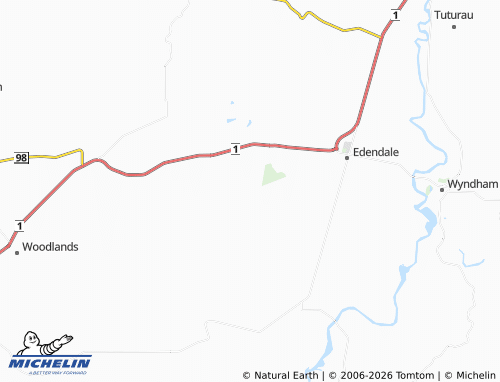 Mapa MICHELIN Kamahi - ViaMichelin