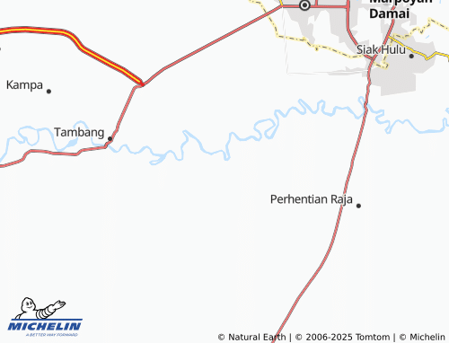 MICHELIN Parit Baru map - ViaMichelin