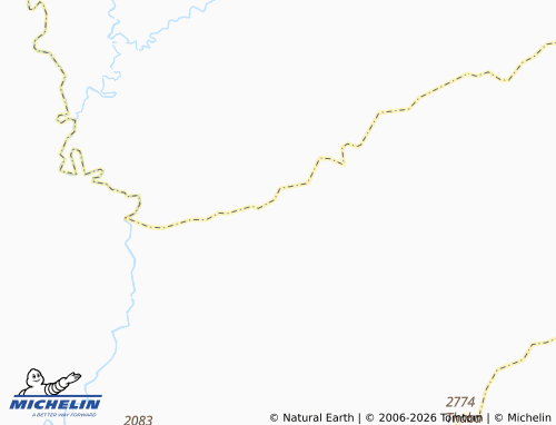 MICHELIN Khubetsoana map - ViaMichelin