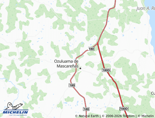 MICHELIN Francisco Esteban map - ViaMichelin