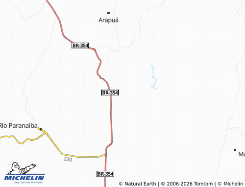 Mappa MICHELIN Abaeté dos Mendes - ViaMichelin