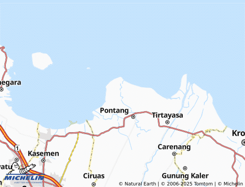 MICHELIN Susukan map - ViaMichelin