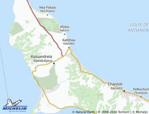 MICHELIN Solina map - ViaMichelin