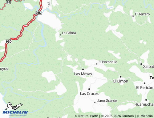 Mappa MICHELIN Chacalapa de Bravos - ViaMichelin