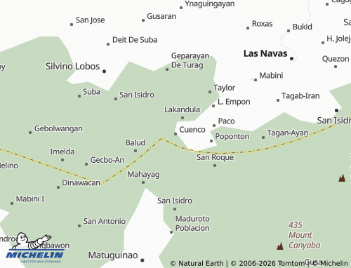 MICHELIN Cuenco map - ViaMichelin