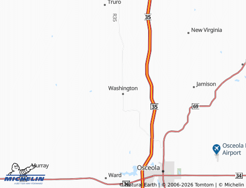 Mappa MICHELIN Washington - ViaMichelin