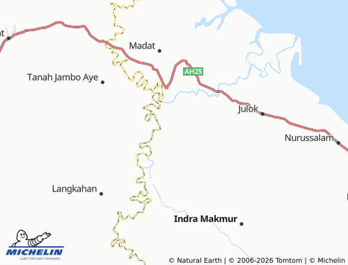 MICHELIN Seuneubok Saboh map - ViaMichelin