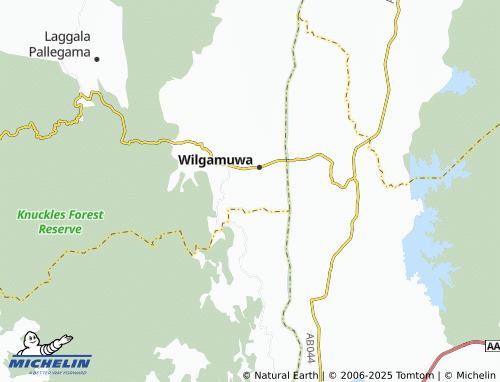 MICHELIN 80 Yaya map - ViaMichelin