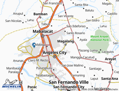 MICHELIN Camachiles map - ViaMichelin