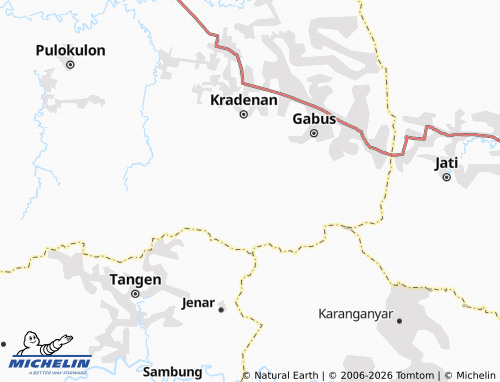 MICHELIN-Landkarte Keyongan - ViaMichelin