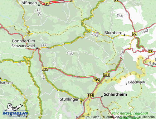 MICHELIN Lembach map - ViaMichelin