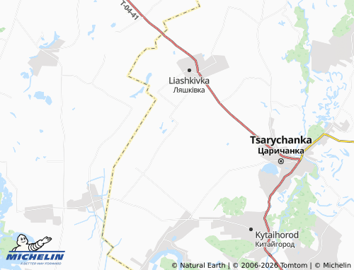 MICHELIN Orlivka map - ViaMichelin
