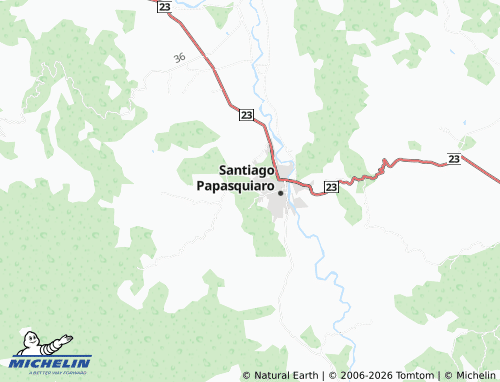 MICHELIN Cerro Dorado map - ViaMichelin