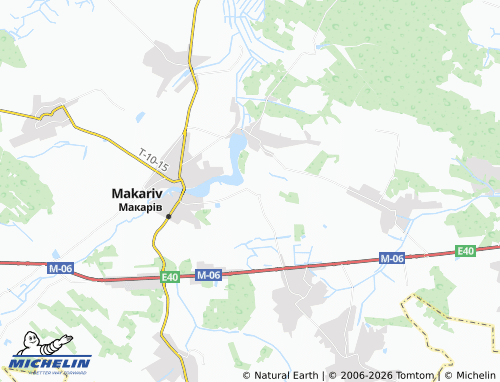 Mappa MICHELIN Makovyshche - ViaMichelin