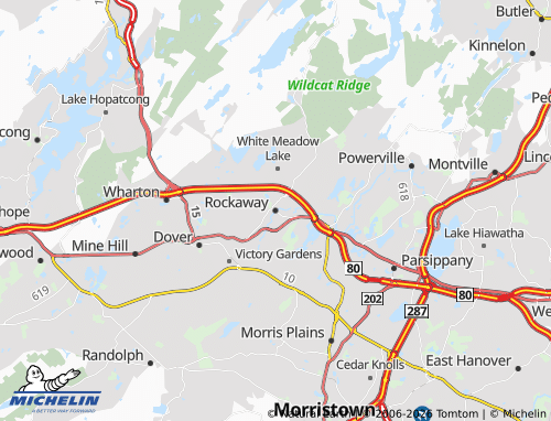 Mappa MICHELIN Rockaway - ViaMichelin