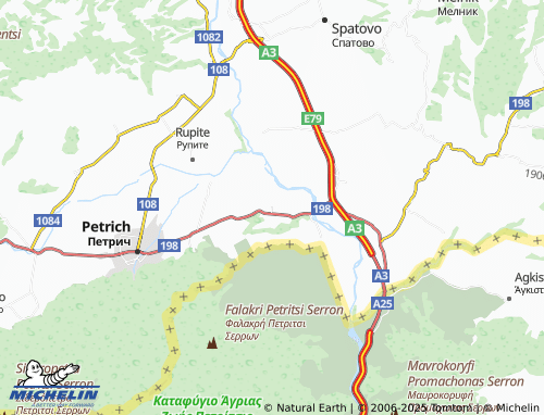 MICHELIN Drangovo map - ViaMichelin