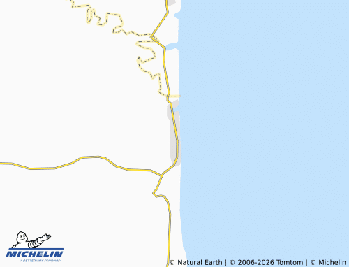 Mapa MICHELIN Nagappattinam - ViaMichelin