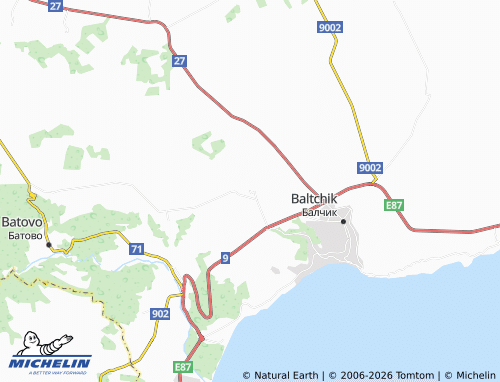 Mappa MICHELIN Strazhitsa - ViaMichelin