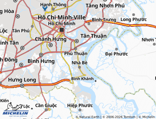 MICHELIN Quận 7 map - ViaMichelin