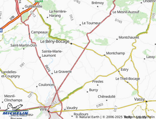 MICHELIN Le Domaine map - ViaMichelin