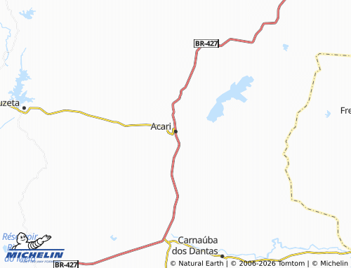 Mapa MICHELIN Central - ViaMichelin