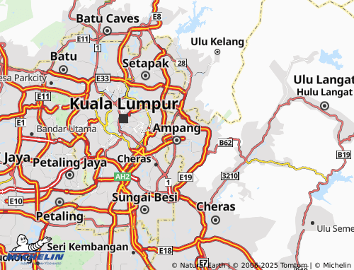 Carte MICHELIN Taman Cempaka - ViaMichelin