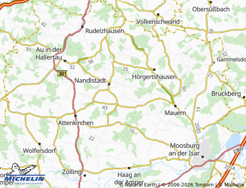 Kaart MICHELIN Baumgarten - ViaMichelin