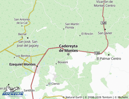 MICHELIN Los Llanitos map - ViaMichelin