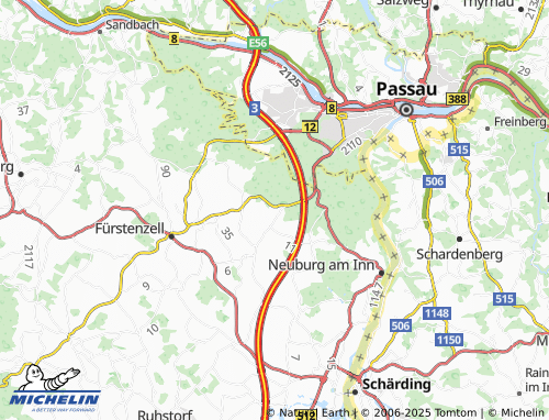 MICHELIN Pfenningbach map - ViaMichelin