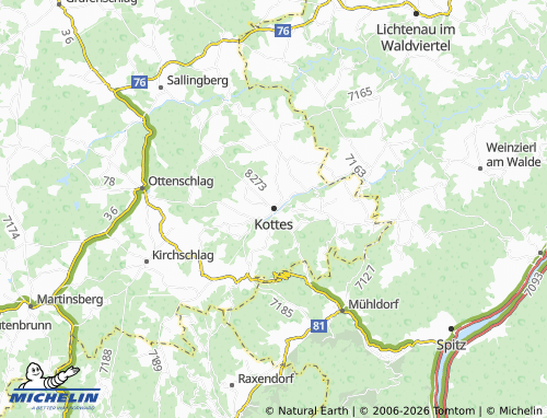 MICHELIN Kottes-Purk map - ViaMichelin