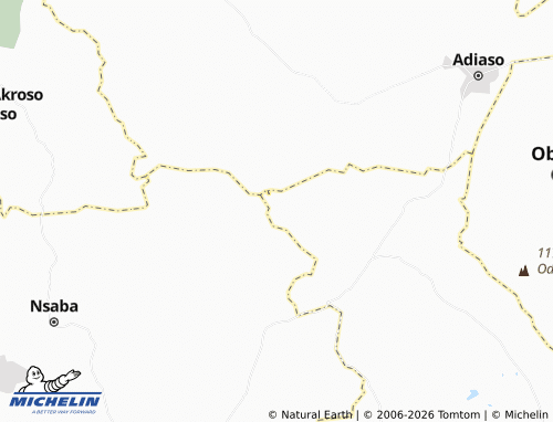 Mapa MICHELIN Ayensuaka - ViaMichelin