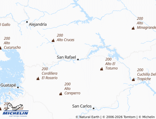 MICHELIN San Rafael map - ViaMichelin