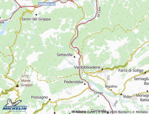 Mapa MICHELIN Setteville - ViaMichelin