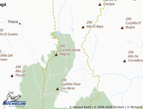 Mappa MICHELIN El Istmo - ViaMichelin