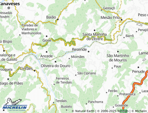 Mappa MICHELIN Pousada - ViaMichelin