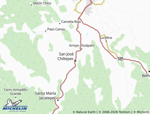 MICHELIN La Loma map - ViaMichelin