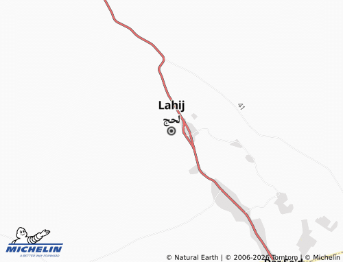 MICHELIN-Landkarte Lahj - ViaMichelin