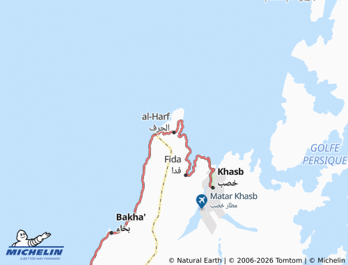 Carte MICHELIN al-Harf - ViaMichelin