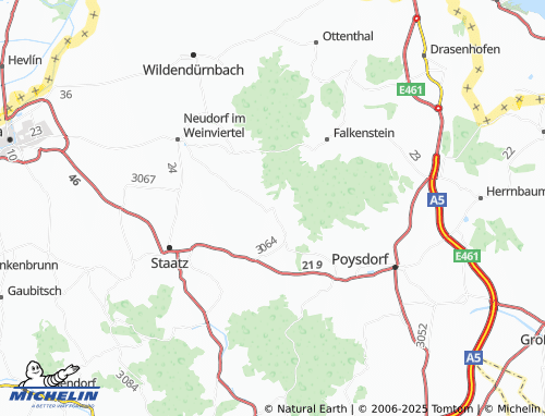 MICHELIN-Landkarte Altruppersdorf - ViaMichelin
