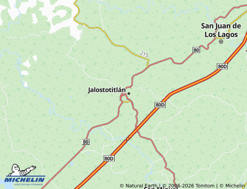 Mapa MICHELIN Tierras Blancas - ViaMichelin