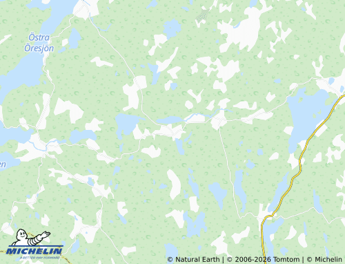 Carte MICHELIN Öxabäck - ViaMichelin