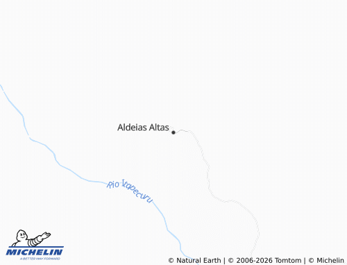 Mappa MICHELIN Aldeias Altas - ViaMichelin